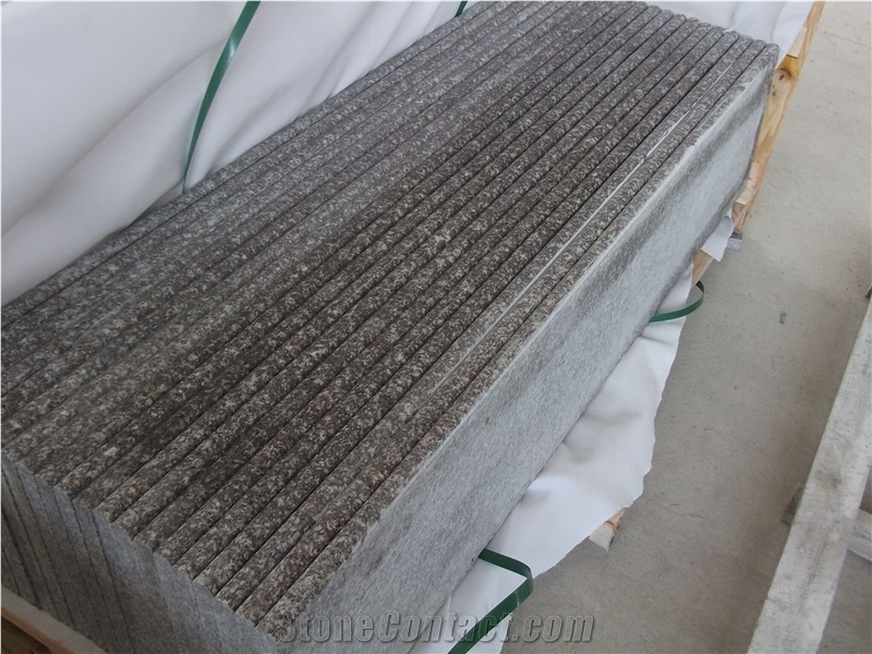 China G664 Cherry Red Granite Polished Stair Step,For Stair Pave,Stair Riser Pattern