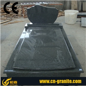 China Granite Tombstone,China Grey Granite Tombstone&Monument Design,Western Style Monuments&Tombstones,Jewish Style Monuments&Tombstones,Russia, G654 Tombstone,Polished Grey Monument