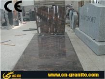China Grey Granite Tombstone&Monument,Western Style Monuments&Tombstones,Family Monuments,European Style Monuments&Tombstones,Cross Tombstones,Western Style Tombstones,Double Monuments,Family Monument