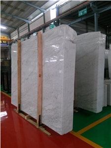 China White Marble,Guangxi White Marble Slab,Cut to Size for Floor Wall Cladding,Wholesaler