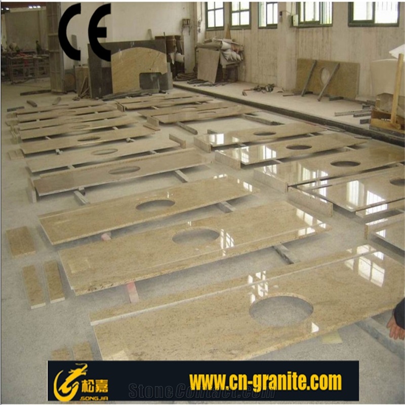 China Yellow Granite Kichen Countertops G682 Rusty Granite