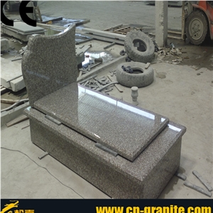 G664 Granite Red Tombstones,China Red Monuments,Polished Red Tombstone Design and Monument Design,Cross Tombstones,Western Style Monuments,Single Monuments