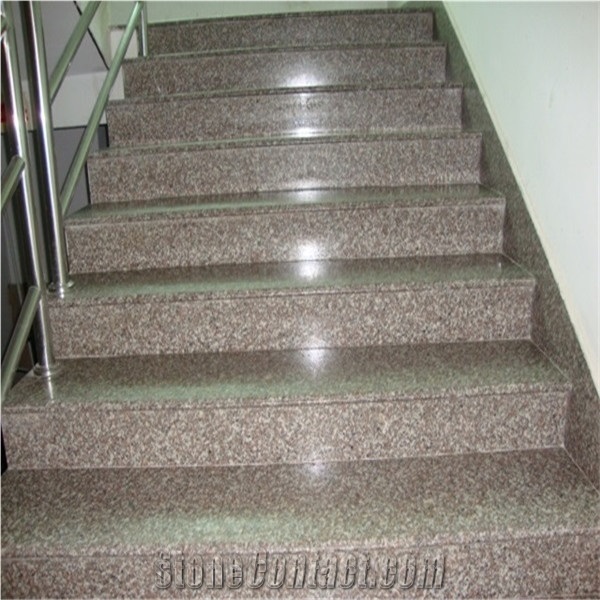 G664 Granite Stone Stairs&Steps,China Red Granite Stairs&Steps,Stair Deck&Riser,China Granite Stair Case,Stair Riser,Stair Treads,Natural Stone Steps.Staircase,Stair Threshold,China Cheap Stairs,