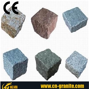 Granite Cube Stone,Yellow & Rusty Granite Cube Stone,Granite Paving,Yellow Granite Cobble Stone,Driveway Paving Stone,Rusty Granite Cube Stone,Cobble Stone,Paving Sets,Courtyard Road Pavers