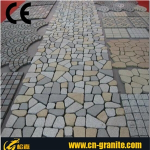 Meshed Cube Stone,Grey Granite Cube Stone,Granite Paving, Granite Cube Stone,Driveway Paving Stone,Cobble Stone,Paving Sets,Courtyard Road Pavers
