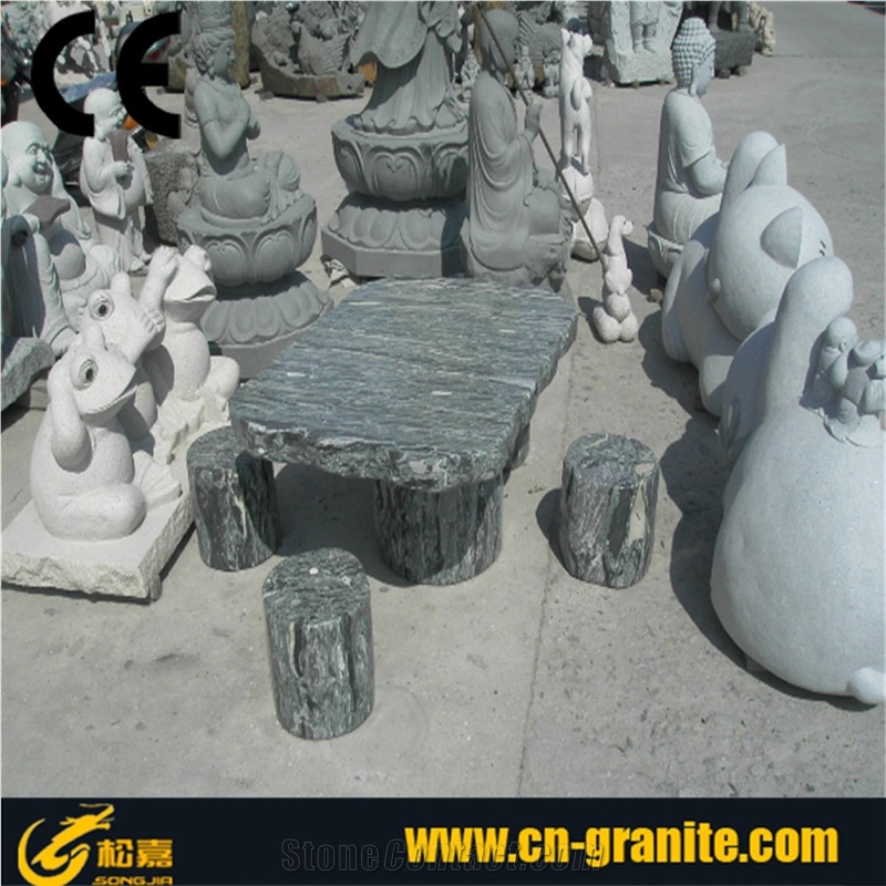 Natural Grey Granite Stone Table,China Granite Benches&Table,Table Sets,Garden Bench,Exterior Furniture,Garden Tables,Outdoor Benches,Outdoor Chairs,Stone Table Price