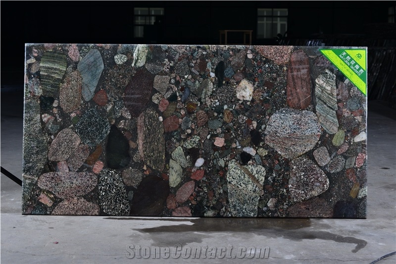 New Natural Stone, Multicolor Granite Slab/Tile,Cut to Size for Floor Paving or Wall Cladding