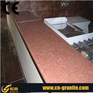 Red Granite Countertops,China Red Granite Kitchen Countertop,Kitchen Bar Tops,Kitchen Desk Tops,Kitchen Worktops,Kitchen Countertops,Custom Countertops