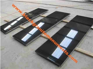 Quarry Owner Directly Supplying Iran Market Shanxi Black Granite Monument Slabs with Golden Spots, Shanxi Black, Absolute Black, Nero Assoluto Black Granite Slabs & Tile, China Black Granite Slabs & T