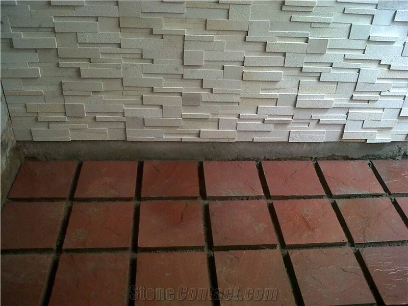 Red Mandana Sandstone Tiles (Acid Proof)
