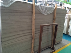 Wooden Athens Marble Tiles & Slabs, Vien Cut/Cross Cut, Chinese Serpeggiante Marble