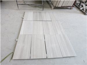 Chinese Hot Sale White Wooden Marble