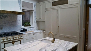 Calacatta Tucci Marble Kitchen Countertops, White Marble Kitchen Countertops Italy