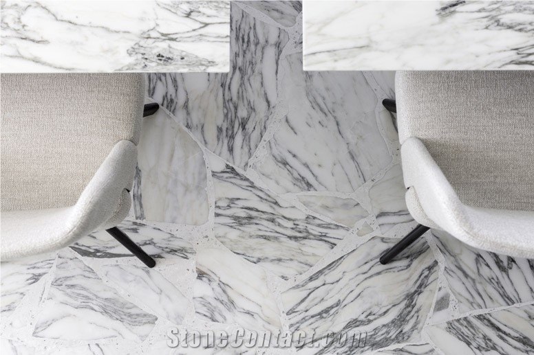 Calacatta Tucci Marble Slabs, Tiles, White Polished Marble Floor Tiles, Floor Covering Tiles