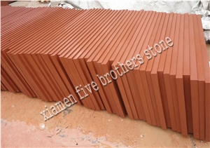 Chinese Special Red Sandstone Slabs & Tiles for Outdoor Paving