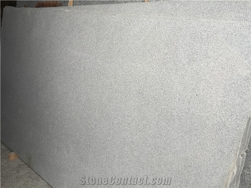 New G633 Granite Slabs & Tiles, Light Grey Granite