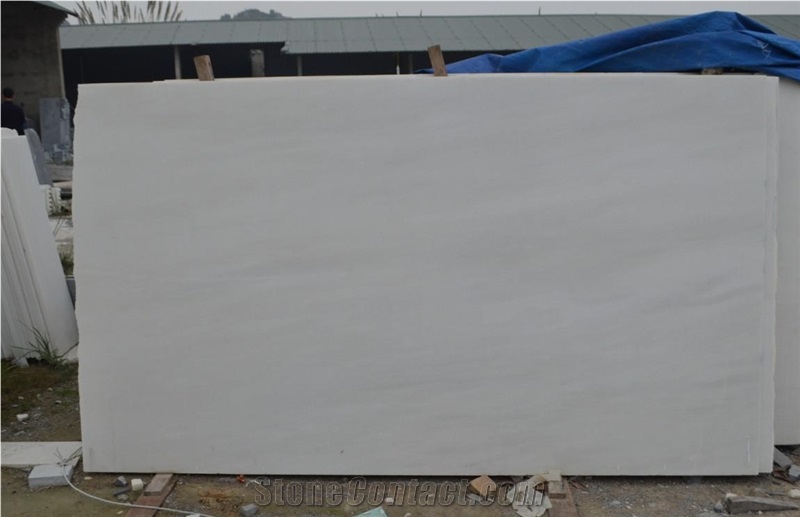 Pure White Marble Grade a Slabs Stock