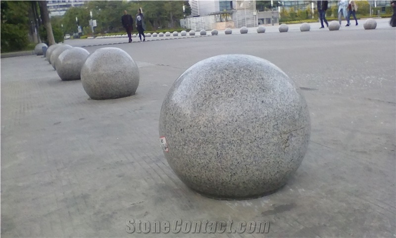 Car Parking Stone Ball,G603 Polished Ball for Parking from China