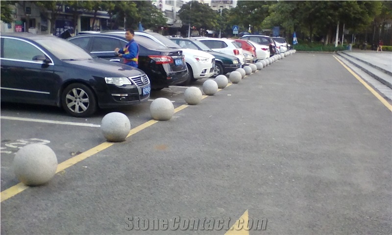 Car Parking Stone Ball,G603 Polished Ball for Parking from China 