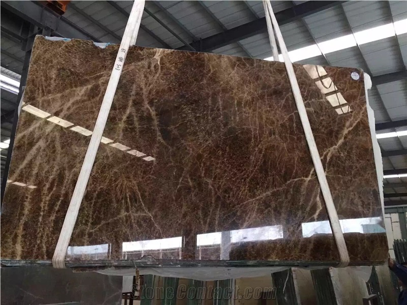 China Golden Brown Onyx Tile & Slab for Wall Floor