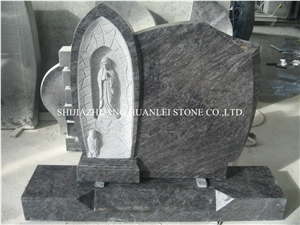 Granite Tombstone Design, Monument ,Western Style Headstone,Gravestone,Cemetery Tombstone