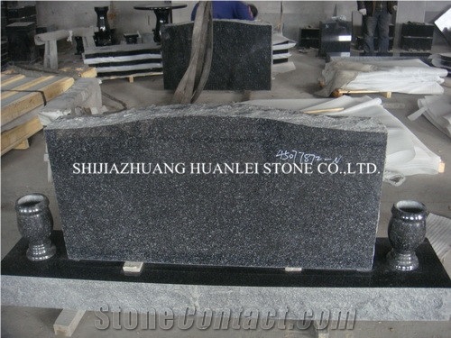 Green Beida Granite Tombstone/ Monument/Headstones/Gravestone/Memorial /Western Style Mounment