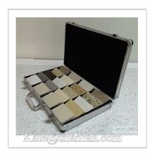 Px129 Aluminum Quartz Stone Display Suitcase