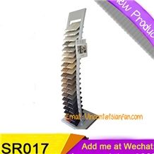 SRL017 Quartz Tile Display Stand Natural Stone Display Stand