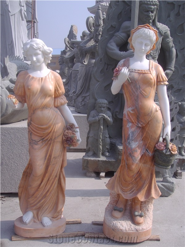 Angel Sculptures Handcarved Sculptures