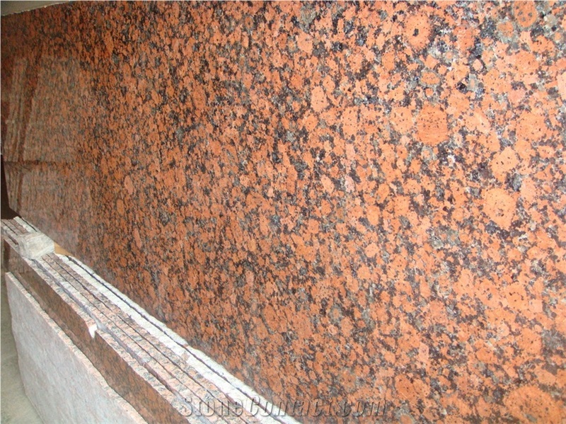 Baltic Red Granite Slabs, Finland Red Granite