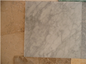 Bianco Carrara Venato Marble Slabs & Tiles, Italy White Marble