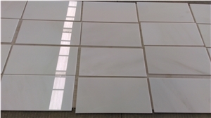 China Natural Pure White Jade Marble Tiles