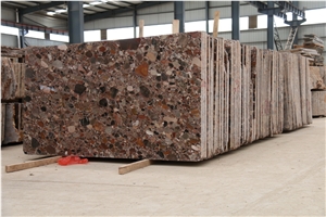 China Shining Balls Marble Slabs Natural Stone Tile