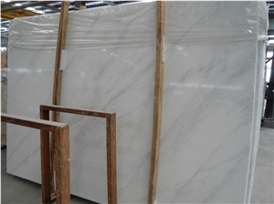 China Statuario Marble Slabs White Natural Stone Tile