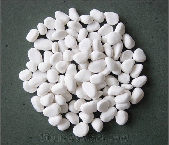 China White Pebble Stone