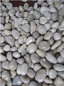 China White Pebble Stone