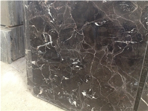 Chinese Dark Emperador Premium Brown Marble Slabs