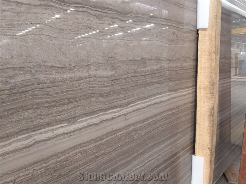 Coffee Wood Marble Slabs & Tiles, Imperial Wood Vein Marble