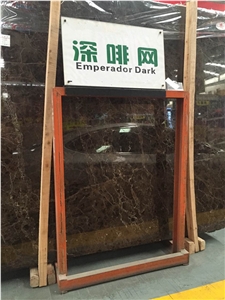 Dark Emperador Marble Slabs Spain Natural Brown Stone