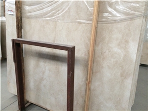 French Beige Marble Polished Slabs