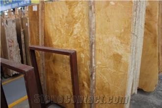 Gold Empire Marble Slabs & Tiles, Turkey Yellow Marble