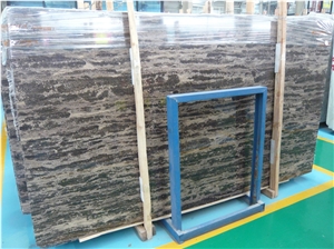 Golden Coast Brown Marble Slabs & Tiles, China Brown Marble