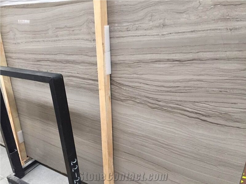 Athen Wooden Marble Slabs & Tiles China Grey Marble
