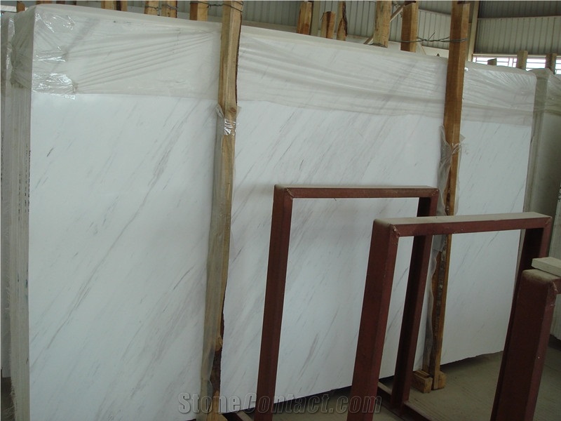 Greece White Color Marble Slabs & Tiles, Ariston White Marble Slabs & Tiles