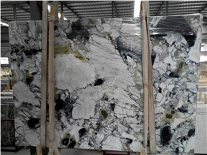 Ice Jadeite Multicolor Elegant Marble Slabs