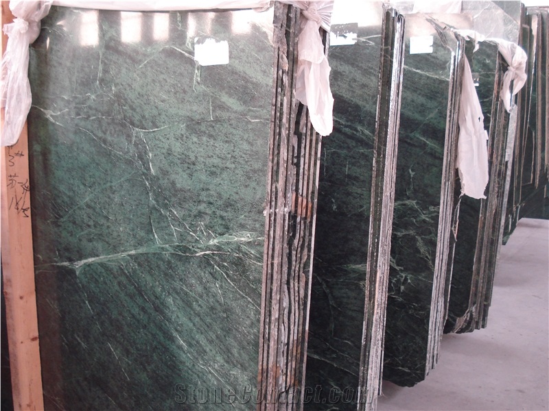 India Green Marble Slab Tile For Wall Floor