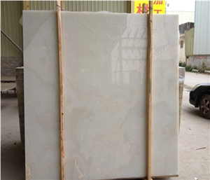 Iran White Onyx Tiles Natural Stone Slab