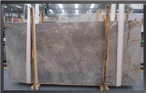 Light Grey Marble Slabs Fior Di Pesco Carnico Stone