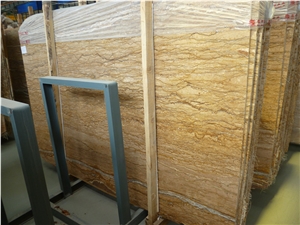 Premium Gold Natural Elegant Travertine Slabs