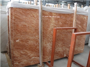 Premium Philippines Orange Red Marble Slabs